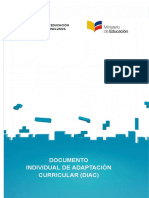 DIAC Documento Individual de Adaptación