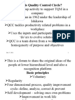 What Is Quality Control Circle?