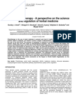 Current Phytotherapy - A Perspective On The Science and Regulation of Herbal Medicine PDF