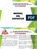 Manual Para Expositor 2017