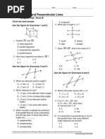 High School Geometry Practice Test | PDF
