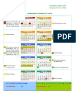 Calendario Escolar Cádiz 2017-2018