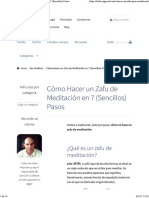 Como Hacer Un Zafu PDF