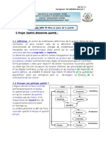 QSE 81 Mise en Place La Qualité