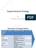 Session 9, Supply Network Strategy