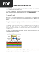 Os Componentes Eletrônicos