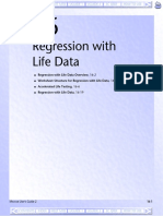 Regression With Life Data