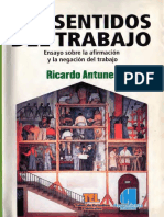 Los Sentidos Del Trabajo. Ricardo Antunes