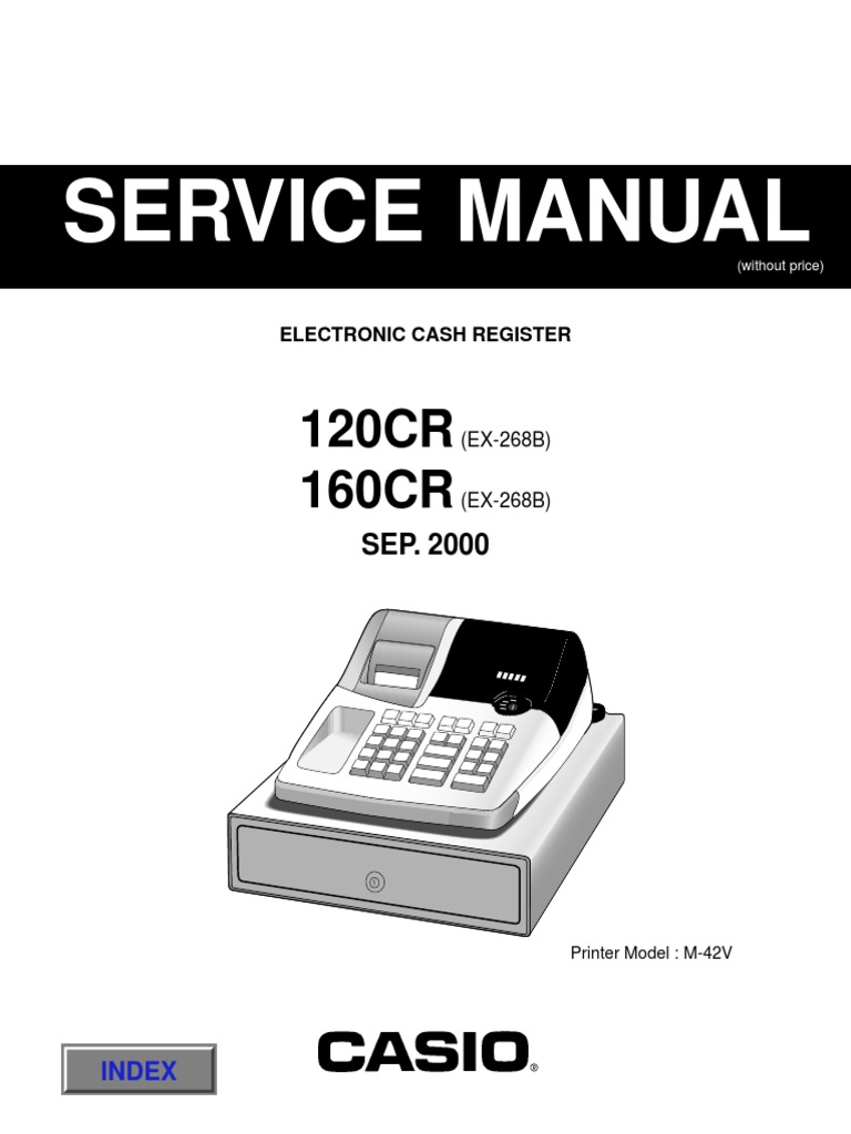 Casio 120CR / 130CR / 140CR / 160CR Till Key Set 1 X OP Key - Foto 10