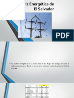 Matriz Energética de El Salvador