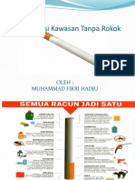 Revitalisasi Kawasan Tanpa Rokok: Oleh: Muhammad Fikri Hadju