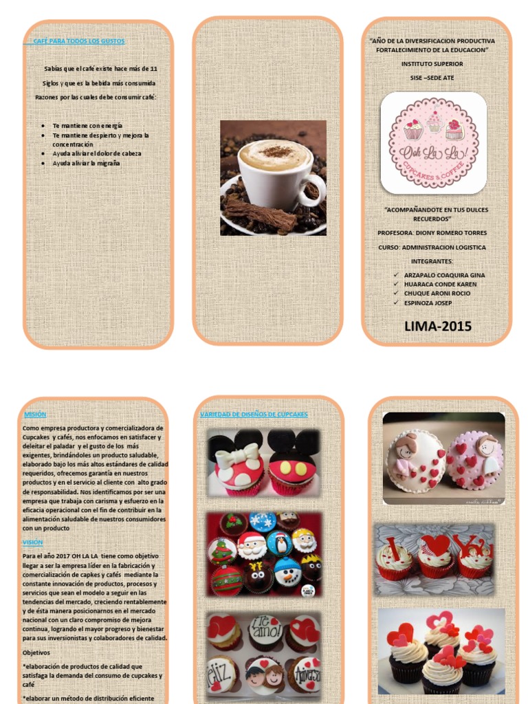 Triptico Rocio | PDF | café | Calidad (comercial)