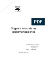 Origen y Futuro de Las Telecomunicaciones2