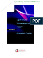 Equilibrium Unemployment Theory - 2nd Edition PDF Download