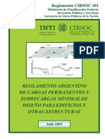 Cirsoc 101-2005 Reglamento  - Cargas Permanentes y Sobrecargas Mínimas de Diseño.pdf