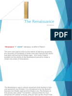 Introduction-The Renaissance