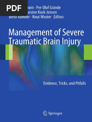 Management Of Severe Traumatic Brain Injury Traumatic Brain
