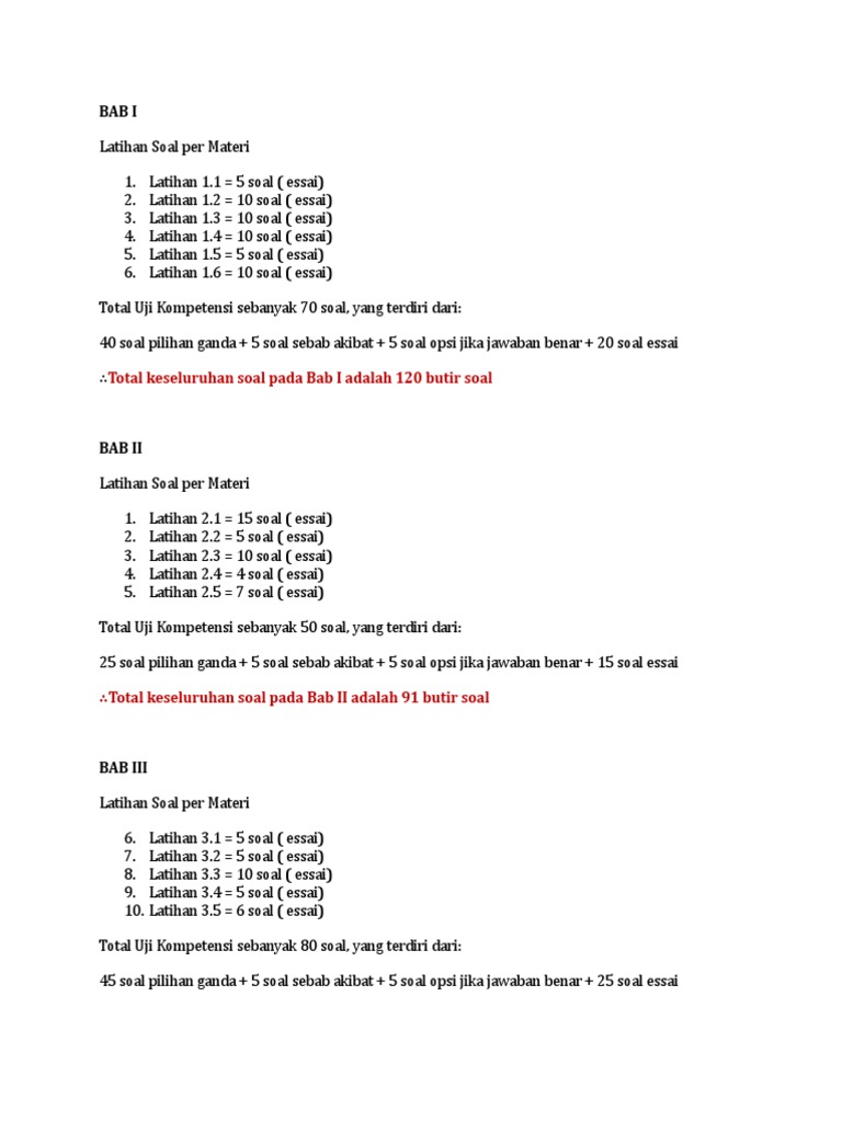 Jawaban Soal Sebab Akibat