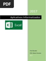 Apostila Excel 2016 - Básico