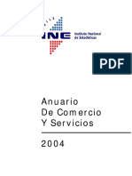 Anuario Comercio y Servicios 2004