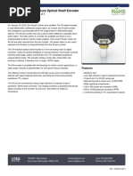 Miniature Optical Shaft Encoder: Page 1 of 5