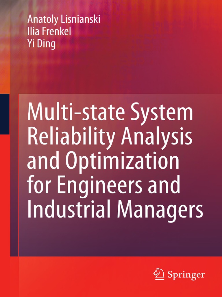 Multi-State System Reliability Analysis and Optimization For Engineers ...