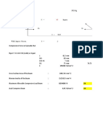 Estimate weight and compressive force calculations