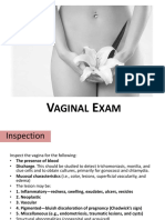 Vaginal Exam
