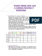 Estrategias para Que Los Niños Coman Fruta