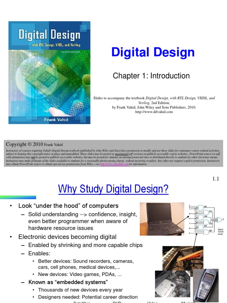 Digital Design: Chapter 1: Introduction | PDF | Data Compression ...