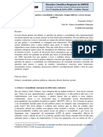 Gênero Sexualidade e Educação