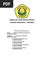 Fungsi Produksi Makalah