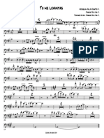 Tu Me Levantas - Trombón PDF