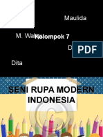 SENI MODERN INDONESIA