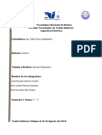 Control, Examen Diagnostico