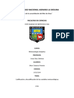 Informe N°1 (Codificacion y Decodif.) - Meteorologia Sinoptica