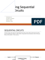 Designing Sequential Logic Circuits: Prepared By: Velarde, Reymart Mateo, Eman Pa Rtoza, J O HN