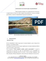 Construcción de Reservorios de Agua Con Geomembrana