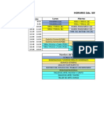 Horario Metalurgia (2do 4to 6to 8vo)