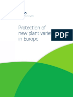 Protection of New Plant Varieties in Europe