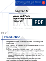 Large and Fast: Exploiting Memory Hierarchy