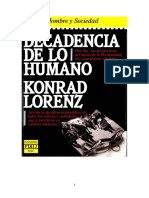 Lorenz Konrad - Decadencia De Lo Humano.pdf