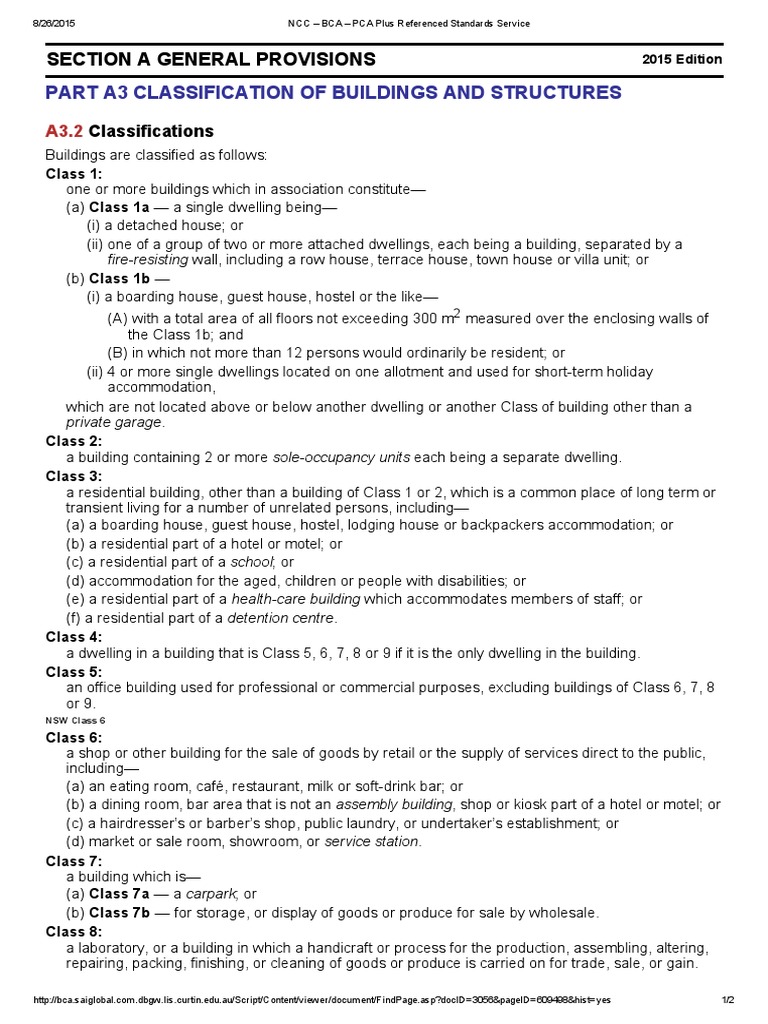 Type A Construction in BCA Guidelines | PDF | Wall | Roof