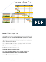 Phased Implementation - Gantt Chart: Phase I I I I I I