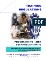 TR - Programming (NET Technology) NC III.doc