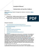 Bacteriological Analytical Manual