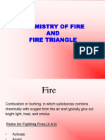 Chemistary of Fire and Fire Triangle 05-07-2013