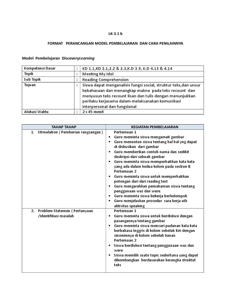 Kumpulan Soal Pdf Soal Dan Jawaban Dari Teks Meeting My Idol
