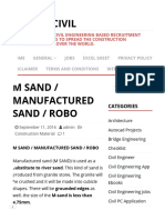 m Sand _ Manufactured Sand _ Robo