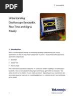 Understanding Oscilloscope BW RiseT and Signal Fidelity